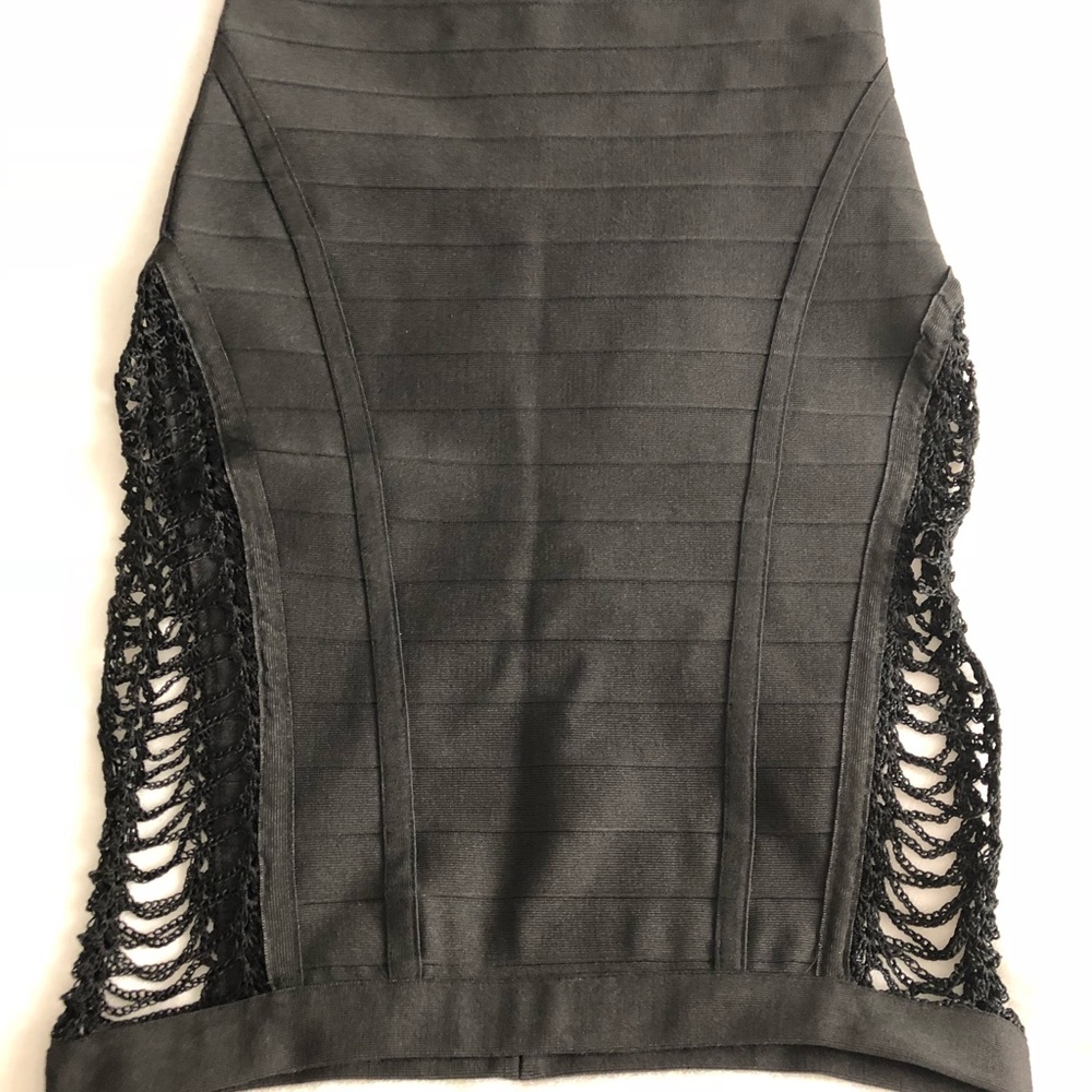 Black Bandage Pencil Skirt